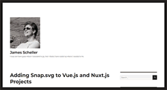 Desktop Screenshot of jamesscheller.com
