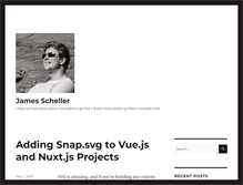 Tablet Screenshot of jamesscheller.com